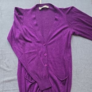 Stella McCartney Deep Purple Cardigan